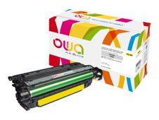 Cartouche laser remanufacturée HP 646A - jaune - Owa