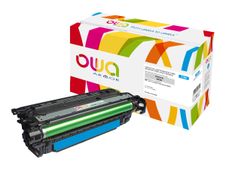 Cartouche laser remanufacturée HP 653A - cyan - Owa
