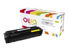 Cartouche laser remanufacturée HP 201A - jaune - Owa