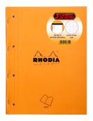 Rhodia - Pack de 3 Blocs notes - A4+ - 160 pages - grands carreaux - perforées
