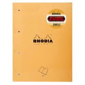 Rhodia - Pack de 3 Blocs notes - A4+ - 160 pages - petits carreaux - perforées