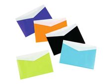 Viquel - Enveloppe plate polypro - double poche - A4 - disponible dans différentes couleurs