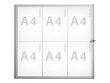 Maul Extraslim - Vitrine 6 A4 (615 x 660 mm)