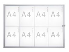 Maul Extraslim - Vitrine 8 A4 (615 x 880 mm)