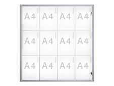Maul Extraslim - Vitrine 12 A4 (923 x 880 mm)