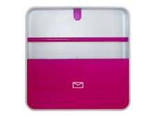 Armoire murale multiBox "Document Holder" - blanc/rose