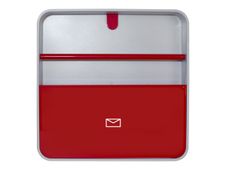 Armoire murale multiBox "Document Holder" - blanc/rouge