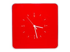 Armoire murale à clés multiBox "Key holder" - Motif horloge - rouge