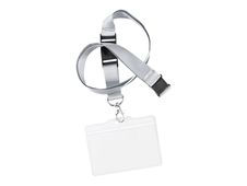 JPC - Lacet pour badge - Boucle à ressort - Badge inclus