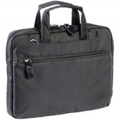 CRISTO - Sacoche pour ordinateur portable 17" - noir et bleu