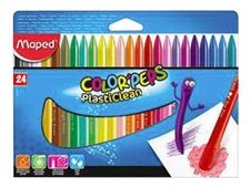 Maped Color'Peps Plasticlean - 24 Crayons