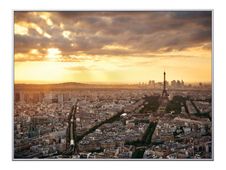 Cadre de décoration plexi/alu - 61 x 81 cm - Paris