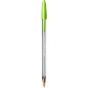 BIC Cristal Fun - Stylo à bille - vert anis - 0.6 mm