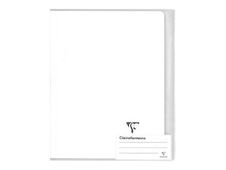 Clairefontaine Koverbook - Cahier polypro A4 (21x29,7 cm) - 96 pages - grands carreaux (Seyes) - incolore