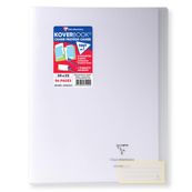 Clairefontaine Koverbook - Cahier polypro 24 x 32 cm - 96 pages - grands carreaux (Seyes) - transparent