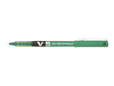 Pilot Hi-Tecpoint V5 - Pack de 12 rollers - 0,5 mm - vert