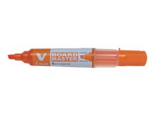Pilot V BOARD MASTER - 10 Marqueurs effaçables - pointe biseau - orange