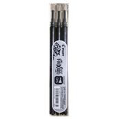 Pilot Frixion Ball - 36 recharges pour rollers effaçables - 0,5 mm - noir