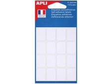 Apli Agipa - 112 Étiquettes adhésives blanches - 22 x 16 mm - réf 111907
