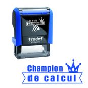 Trodat - Tampon prêt à l'emploi "Champion de calcul"