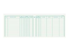 Exacompta - Carnet de bord pour le Suivi des déplacements - 14,8 x 19 cm