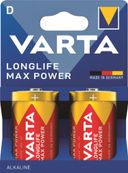 Varta Max Tech batterie 2 x D Alcaline