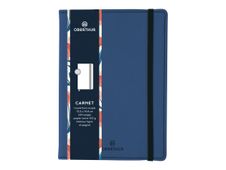 Oberthur Carmen - Carnet de notes A6 - bleu azur