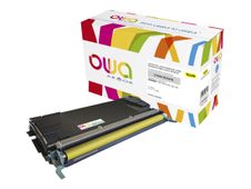 Cartouche laser remanufacturée Lexmark C734A1YG - jaune - Owa