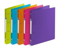 Oxford School Life - Classeur à anneaux - Dos 30 mm - A4 Maxi - pour 100 feuilles - disponible dans différentes couleurs
