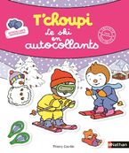 T'Choupi - Le Ski en autocollants
