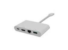 MCL Samar USB3C-504 - Station d'accueil - HDMI, RJ45, USB-C, 3xUSB, VGA