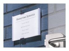 Durable Info Sign - Plaque de porte personnalisable - A6