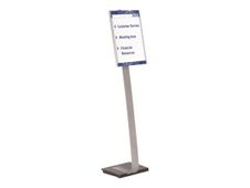 Durable Info Sign - Présentoir sur pied - support d'information A3