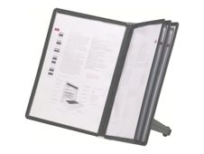 Durable Sherpa - Pupitre de table (lutrin) avec 5 pochettes A4