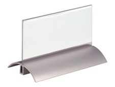 Durable - 2 Porte-noms rigides - 61 x 150 mm