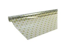 Clairefontaine - Papier cadeau - 70 cm x 50 m - motif étoiles dorées