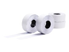 Avery - 10 rouleaux de 1200 étiquettes amovibles pour étiqueteuse 2 lignes - 16 x 26 mm - Blanc