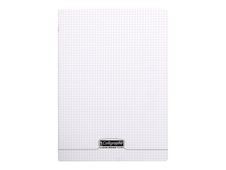 Calligraphe 8000 - Cahier polypro A4 (21x29,7 cm) - 48 pages - petits carreaux (5x5 mm) - transparent