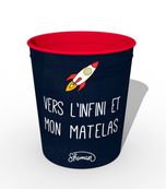 Quo Vadis Shaman - Corbeille à papier métallique