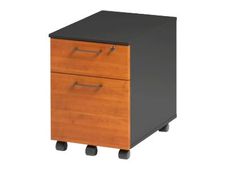 Caisson mobile JAZZ+ - Profondeur 60 cm - 2 tiroirs - Aulne
