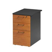 Caisson bout de bureau JAZZ+ - Profondeur 61 cm - Aulne