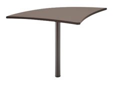 Angle de liaison à 90° JAZZ+ - Pied gris foncé - Chêne gris