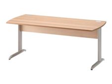 Bureau JAZZ+ - 160 cm - Pieds métal - Hêtre