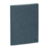 Agenda Tweed - 1 semaine sur 2 pages - 15 x 21 cm - 12 mois- disponible dans différentes couleurs - Exacompta