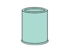 Oberthur - Pot à crayons licorne