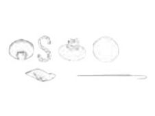 INOVSHOP - Kit de suspension de porte-enseigne (pour panneau de signalétique)