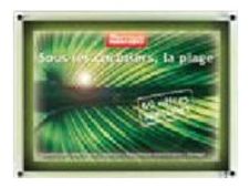 INOVSHOP Plexiled - Cadre LED en plexi A4