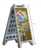 INOVSHOP - Panneau de signalétique vierge à lester avec de l'eau ou du sable