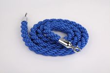 INOVSHOP - Corde pour poteau de guidage bleu