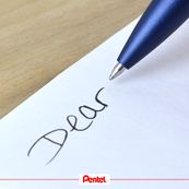 Pentel Energel Metal - Roller - 0,7 mm - bleu nuit